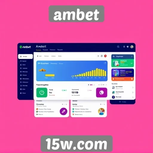 Interface amigável do Ambet facilita navegação